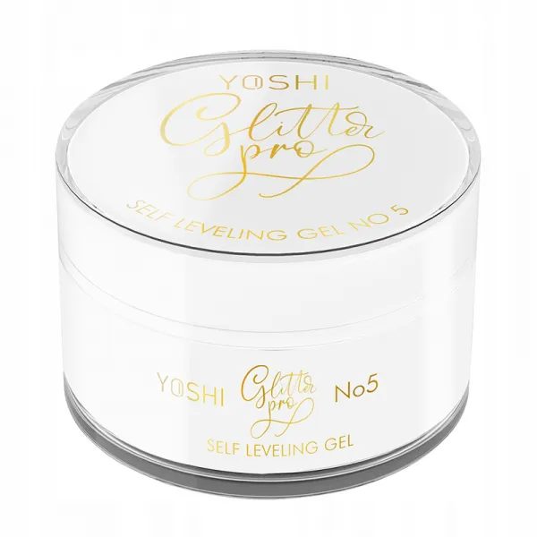 Yoshi Glitter Pro Builder Gel Żel Budujący nr 5 15 ml