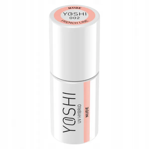 Yoshi Lakier Hybrydowy French Line 002 Nude 6 ml