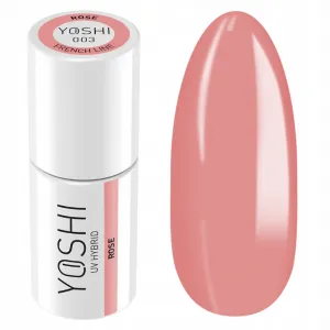 Yoshi Lakier Hybrydowy French Line 003 Rose 6 ml