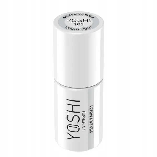 Yoshi hybrydowy lakier silver yakuza 103 6 ml