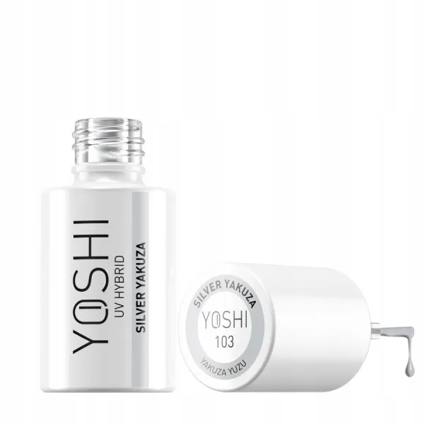 Yoshi hybrydowy lakier silver yakuza 103 6 ml