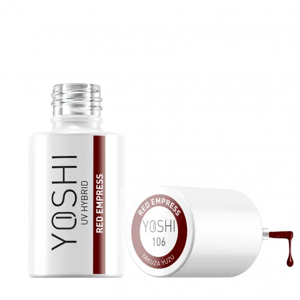 Yoshi Lakier Hybrydowy Yakuza Yuzu Nr 106 Red Empress 6 ml