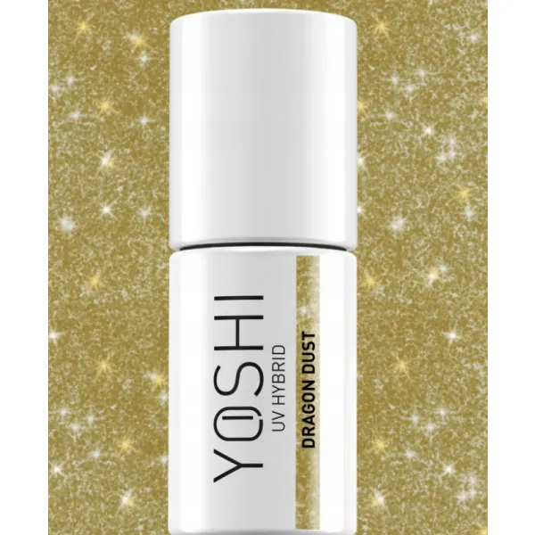 YOSHI Lakier Hybrydowy 109 Dragon Dust brokat 6ml