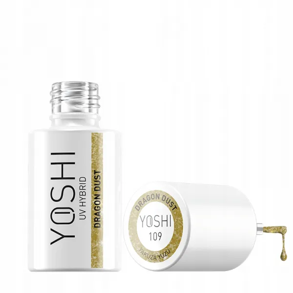YOSHI Lakier Hybrydowy 109 Dragon Dust brokat 6ml