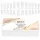 .EM NAIL Tipsy Tunelowe Proste CLEAR 504 szt