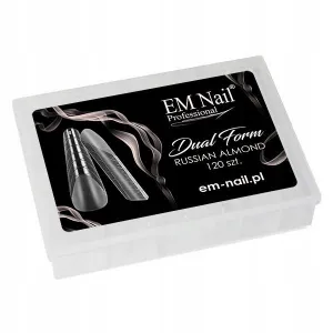 Em Nail Formy górne Russian Almond 120 szt