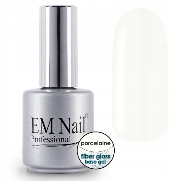 EmNail Fiber Glass Base Porcelaine 15 ml