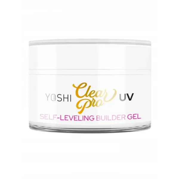 Yoshi Builder Gel Self Leveling uv/led Clear Pro 15 ml