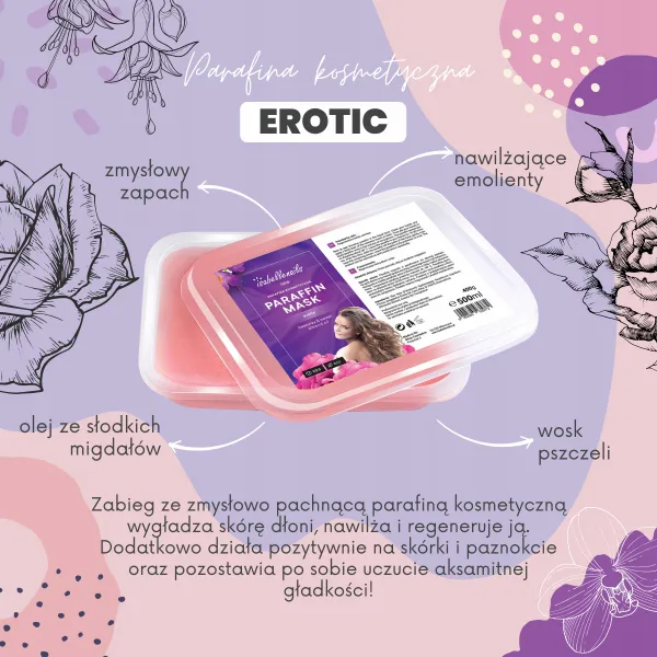 Isabellenails Paraffin Mask Erotic Parafina 500 ml