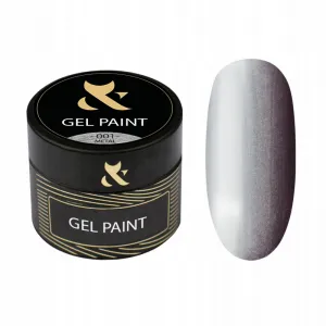 Fox Gel Paint Metal 001 Srebrny 5 ml
