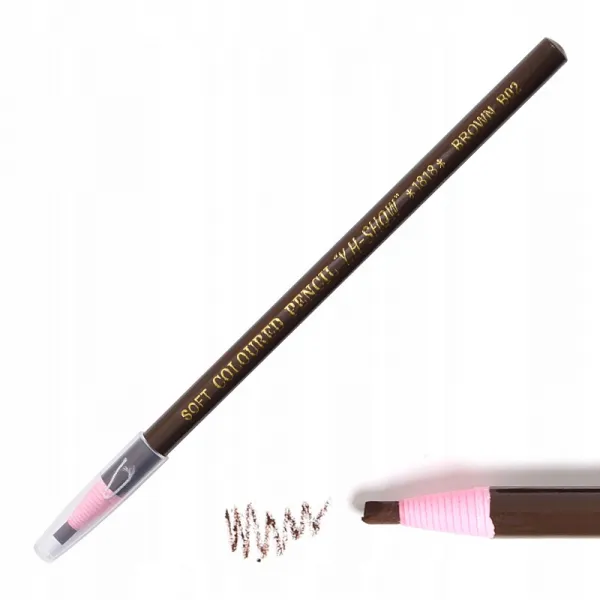 Wodoodporna kredka do rysunku brown 1 SZT