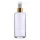 .Butelka 200 ml, szkło, złota pompka