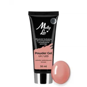 .POWDER GEL AKRYLOŻEL BUDUJĄCY MOLLYLAC PUDDING 30 ML NR 08