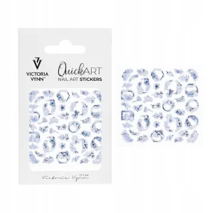 .Naklejki na paznokcie Victoria Vynn QUICK ART 03, L