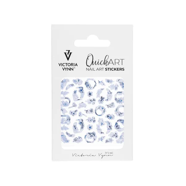 .Naklejki na paznokcie Victoria Vynn QUICK ART 03, L