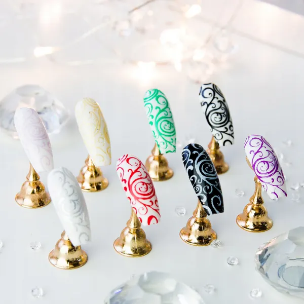 Mollylac Lakier Do Stempli White Biały 10 ml