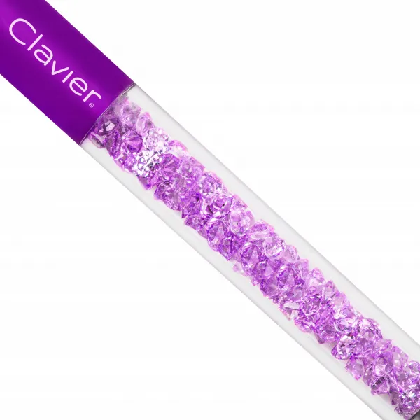 Clavier Pędzelek Do Zdobień Cienki Fioletowy 9 mm