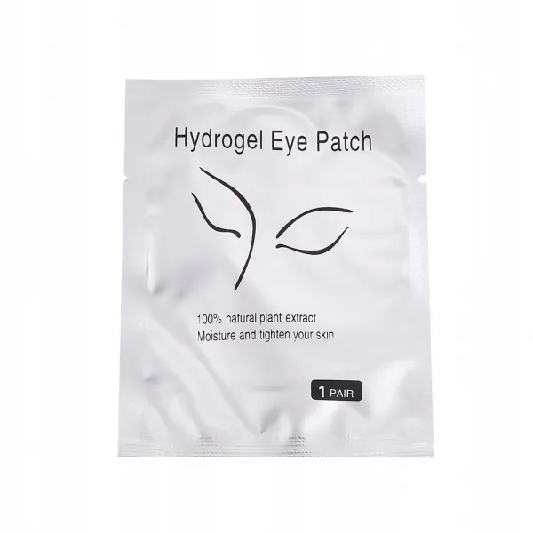PŁATKI POD OCZY ŻELOWE SREBRNE HYDROGEL 100 SZT/50 PAR
