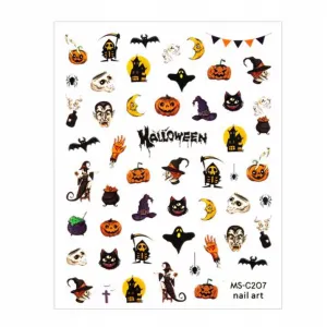NAKLEJKI SAMOPRZYLEPNE HALLOWEEN MS-C207