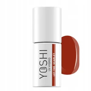 Yoshi lakier hybrydowy 6 ml Essence 604 Let The Scarlet