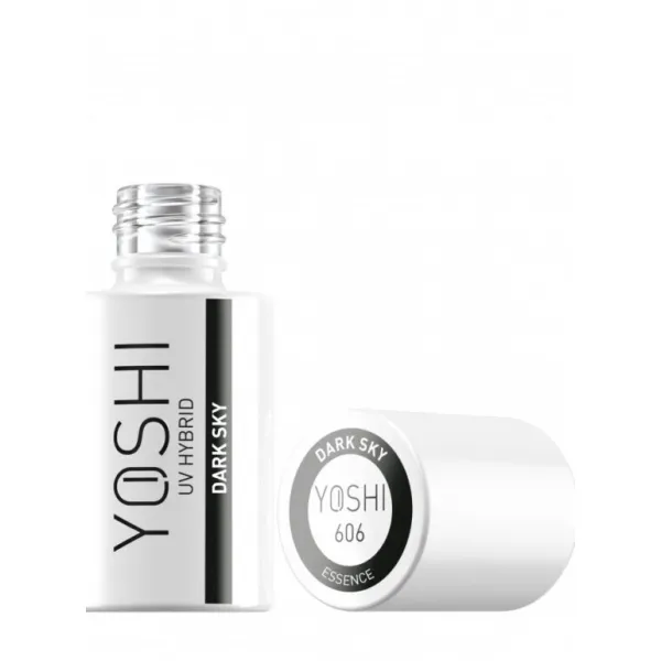 Yoshi Lakier Hybrydowy 6 ml Essence 606 Dark Sky