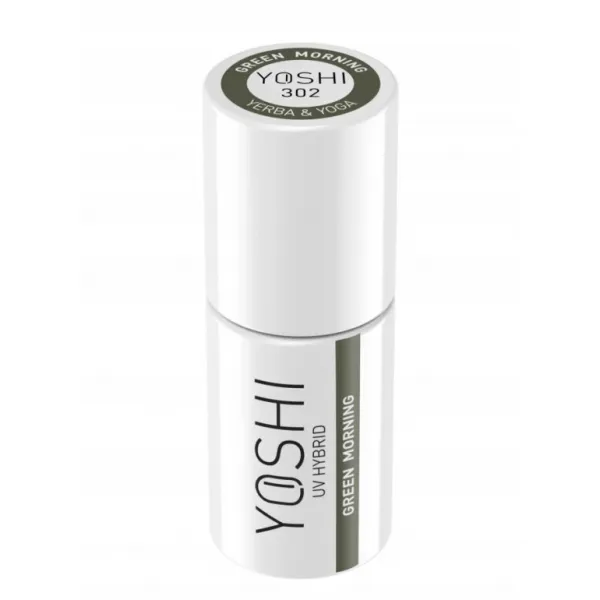 Lakier hybrydowy Yoshi 302 Green Morning- 6 Ml