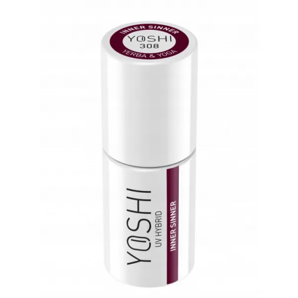 Lakier hybrydowy Yoshi 308 Inner Sinner 6ml