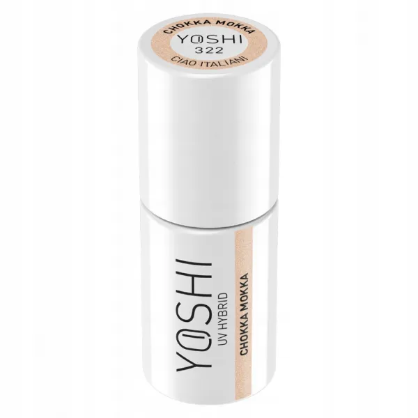 Yoshi Lakier Hybrydowy Ciao Italiani Nr 322 Chokka Mokka 6 ml