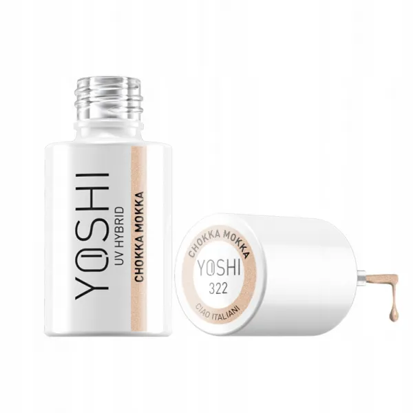 Yoshi Lakier Hybrydowy Ciao Italiani Nr 322 Chokka Mokka 6 ml