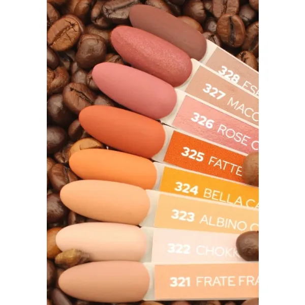 Yoshi Lakier Hybrydowy UV LED #325 Fatte Latte 6ml