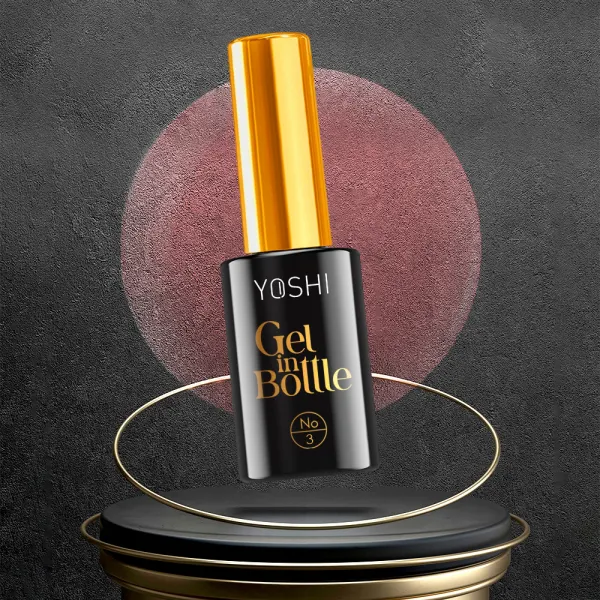 Yoshi Bottle Gel Nr 3 Różowy 10 ml