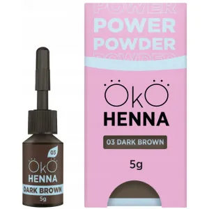 Henna pudrowa do brwi OkO #03 dark brown 5g