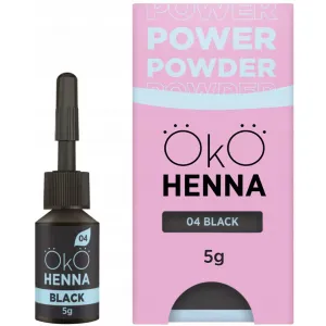 Henna pudrowa do brwi OkO #04 black 5g