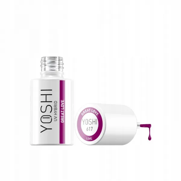 Yoshi Lakier Hybrydowy Love Nr 617 Great Love 6 ml