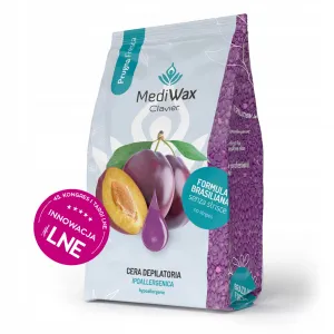 Clavier Mediwax Wosk Do Depilacji Śliwka 500 g
