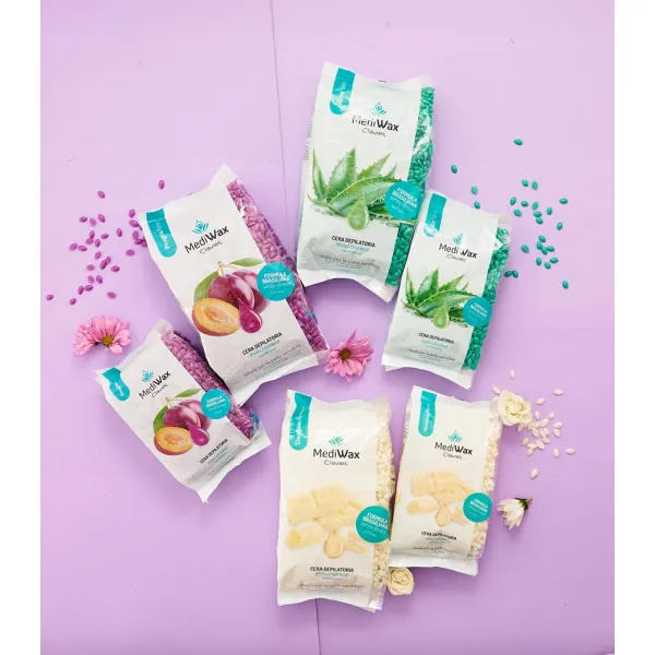 Clavier Mediwax Wosk Do Depilacji Śliwka 500 g