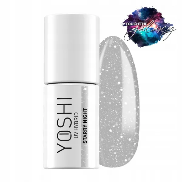 Yoshi Lakier Hybrydowy Flash Touch The Galaxy Nr 521 Starry Night 6 ml