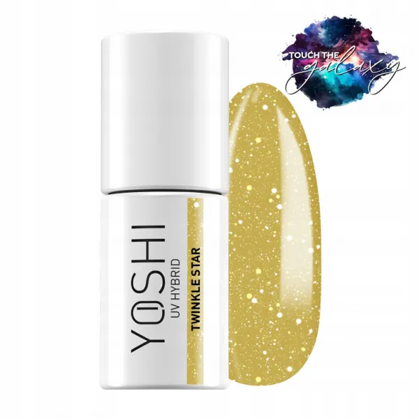 Yoshi Lakier Hybrydowy Flash Touch The Galaxy Nr 522 Twinkle Star 6 ml