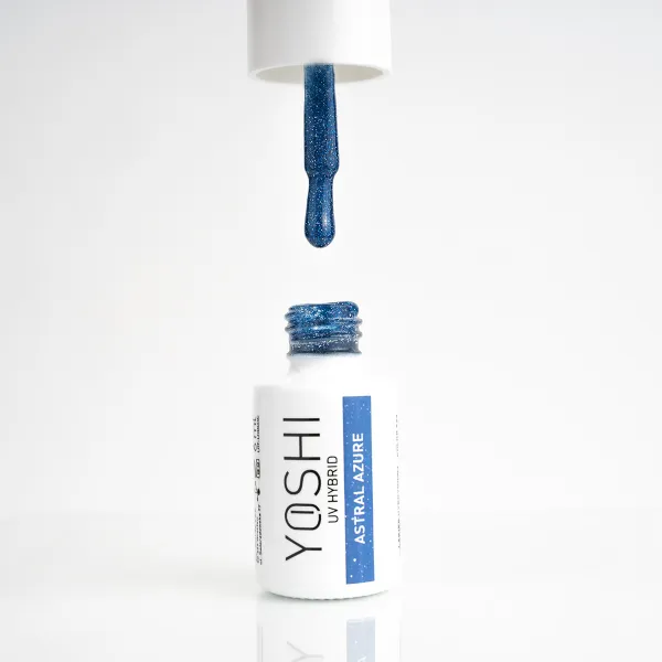 Yoshi Lakier Hybrydowy Flash Touch The Galaxy Nr 527 Astral Azure 6 ml