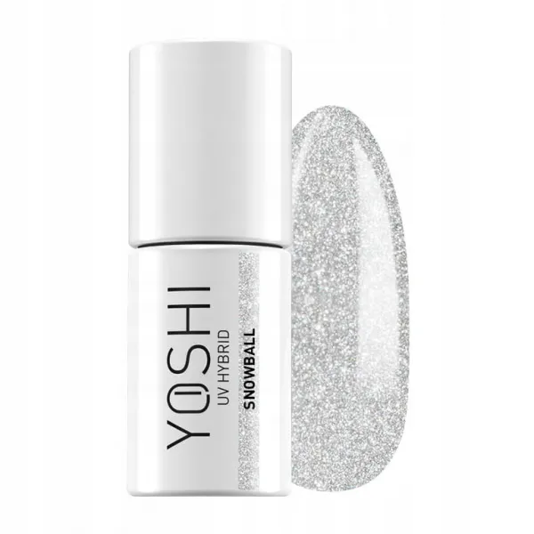 Yoshi Lakier Hybrydowy Holly Holiday Nr 621 Snowball 6 ml