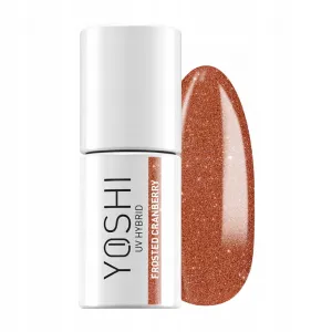 Yoshi Lakier Hybrydowy Holly Hollyday Nr 623 Frosted Cranberry 6 ml