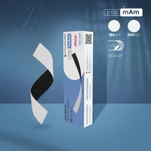 Staleks Papmam Nakładki Proste Mix 180/240 grit 50 szt