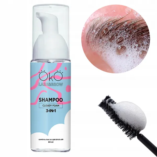 Oko Szampon-Pianka 3w1 Do Rzęs i Brwi 80 ml