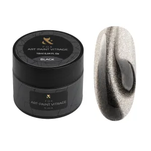 Fox Art-Paint Vitrage Gel Black 10 ml