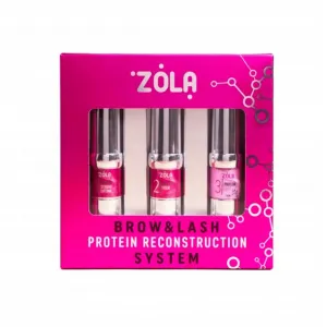 ZOLA zestaw do laminowania brwi rzęs Zola Protein Reconstruction System