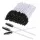 Pipilashes szczoteczki nylonowe classic black&white 50 szt