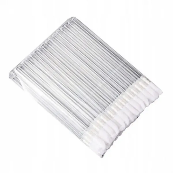 Pipilashes aplikatory welurowe classic clear 50 szt