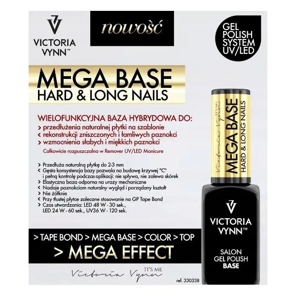 Victoria Vynn Mega Base Baza Milky White 15 ml