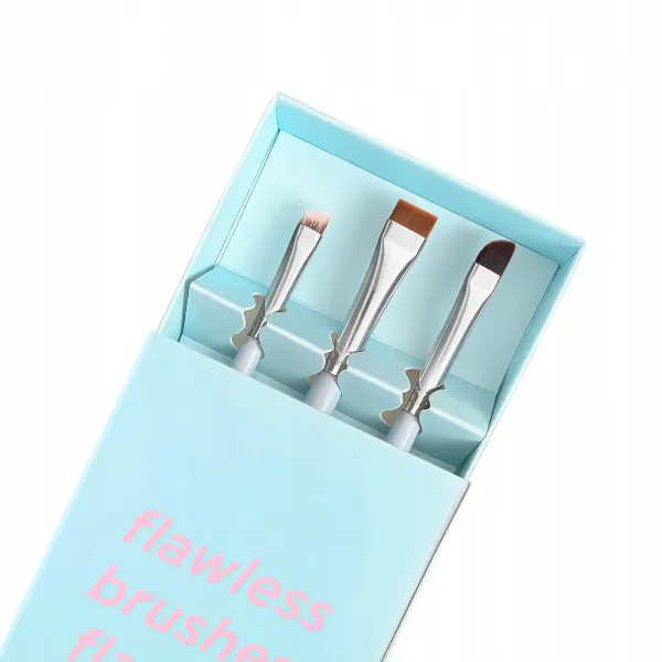 Oko Zestaw Pędzli Flawless Brushes Flawless Brows 3 szt
