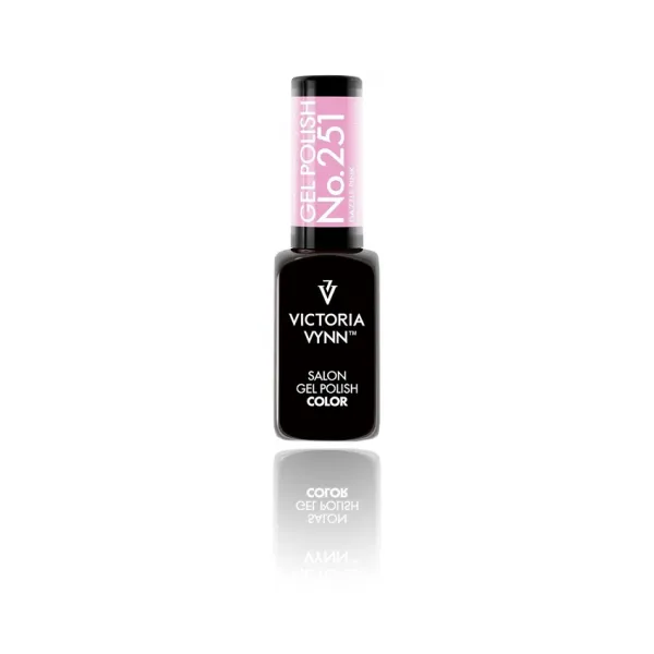 Lakier hybrydowy lakier kolorowy Victoria Vynn 251 Dazzle Pink 8 ml